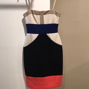 *CLOSET CLOSING* BCBG Color block Dress